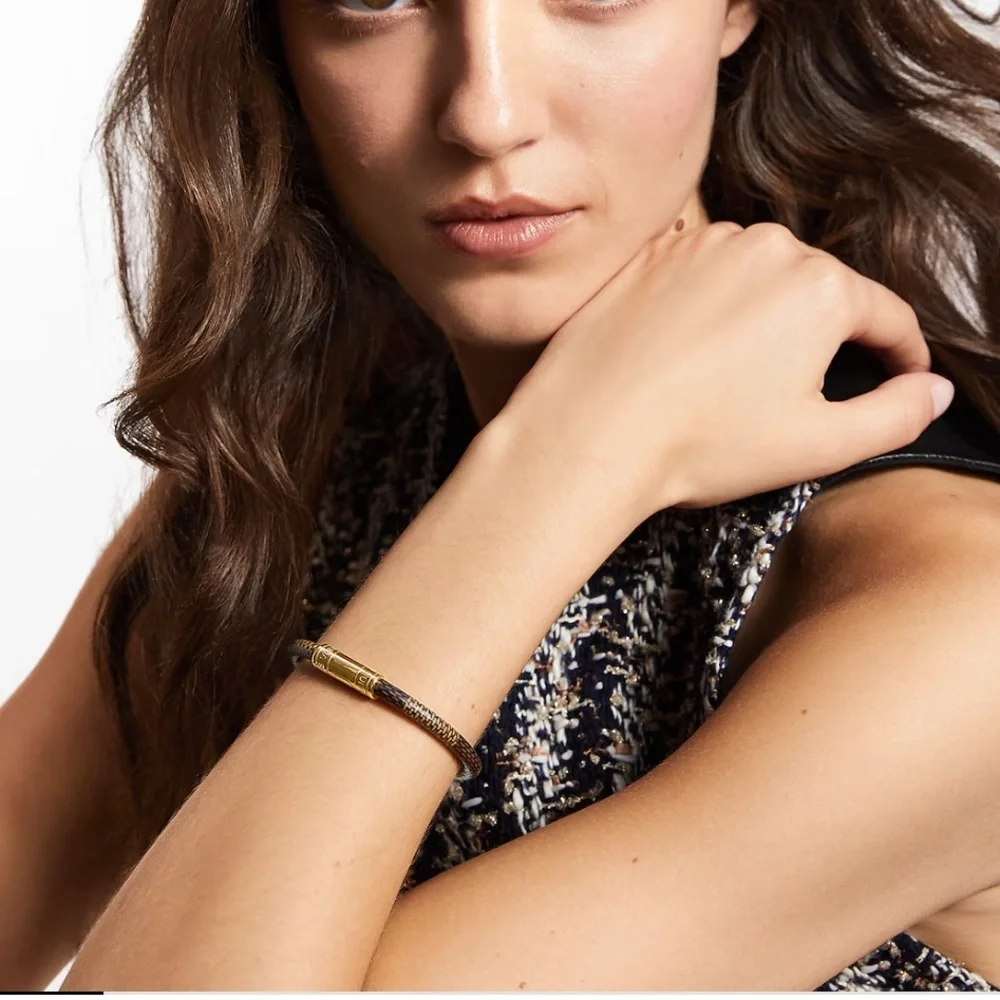 LOUIS VUITTON Damier Keep It Bracelet - Picture 2 of 12